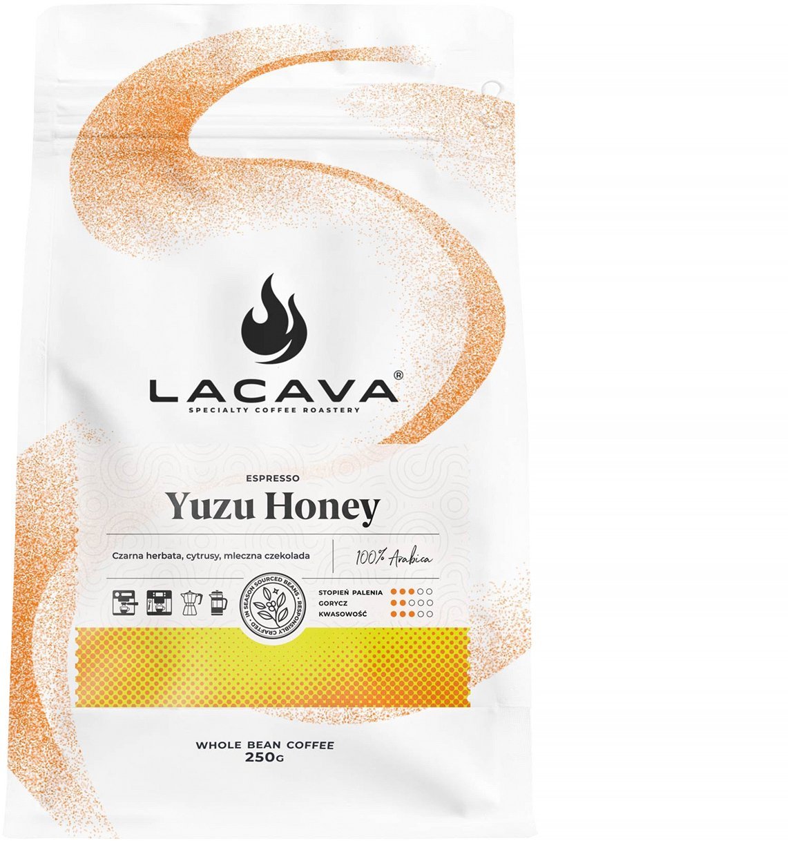 Kawa ziarnista LaCava Yuzu Honey 250g