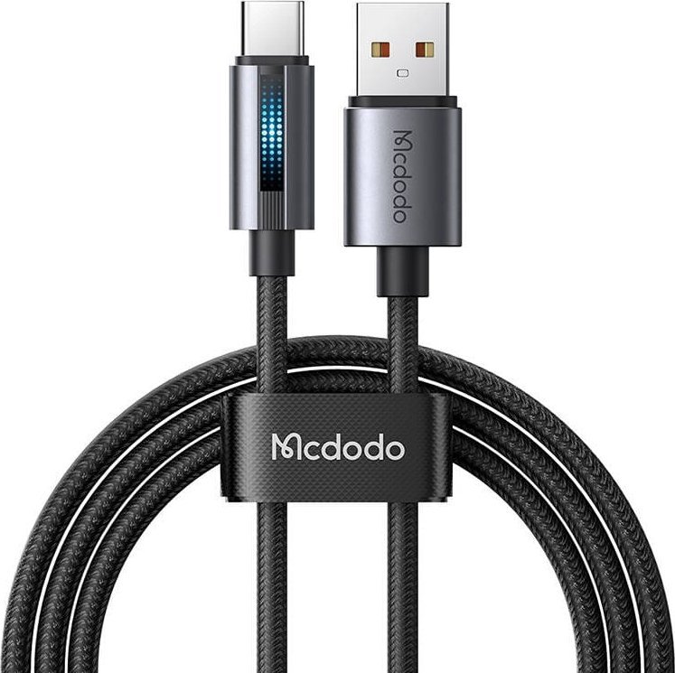 Kabel USB Mcdodo Kabel USB-A do USB-C Mcdodo CA-5180, 1.2m (czarny)