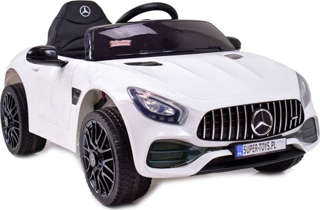 Import SUPER-TOYS MERCEDES NA AKUMULATOR AMG GT, MIĘKKIE KOŁA EVA, MIĘKKIE SIEDZENIE/HL2588