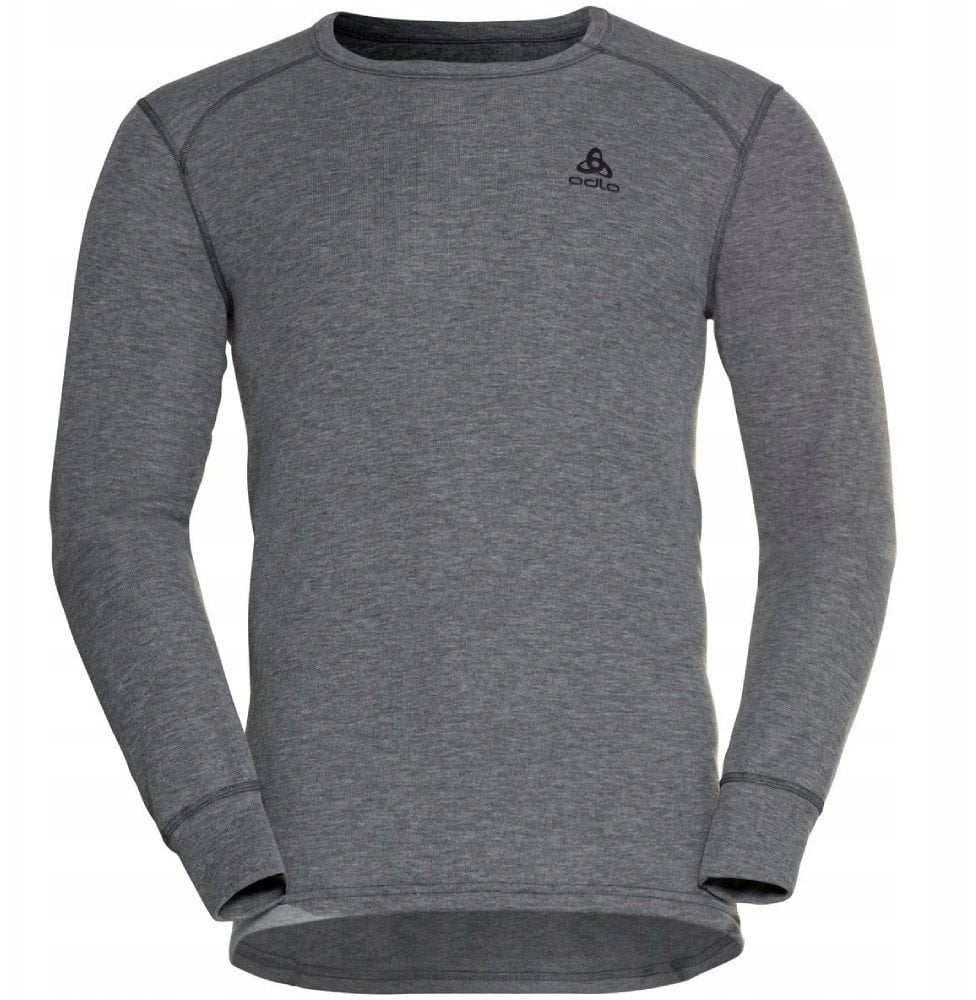 Koszulka męska Odlo BL TOP crew neck l/s ACTIVE WARM ECO roz. M Szara