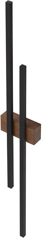 Kinkiet LED 36W FLASH BLACK WOOD 6628 TK Lighting