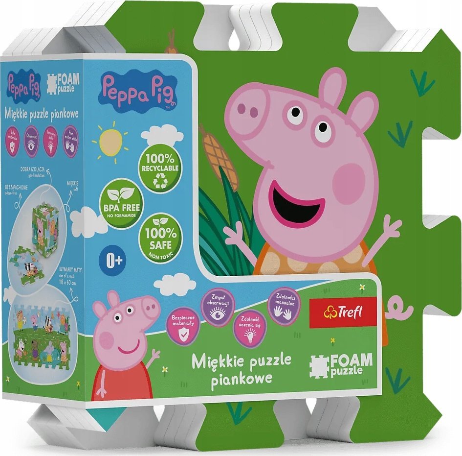 Trefl Układanka Puzzlopianka - Peppa Pig 2023 TREFL