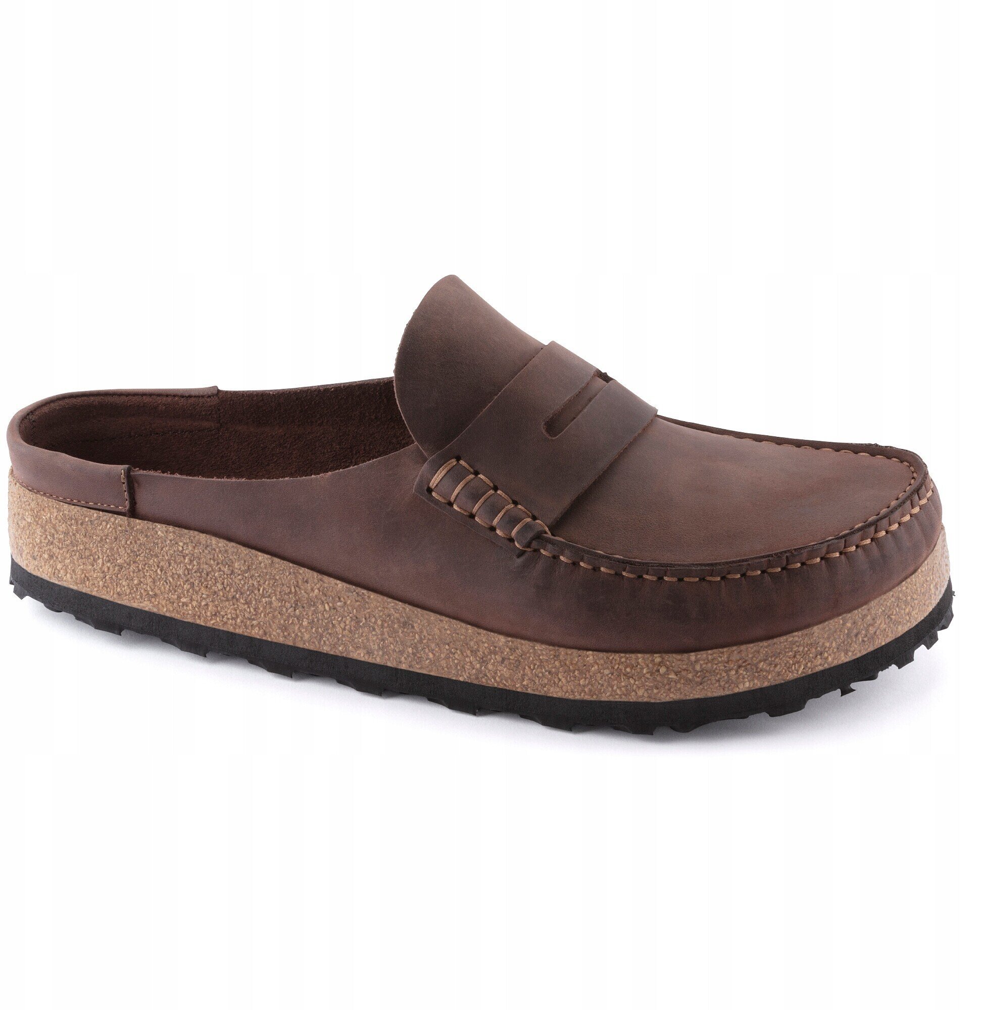 Birkenstock Naples Leoi 1025033 Brązowe 45