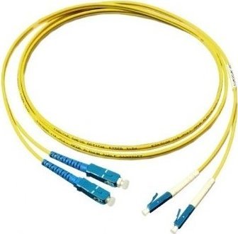 Alcasa Alcasa LW-910LS kabel InfiniBand / światłowodowy 10 m 2x LC 2x SC Żółty