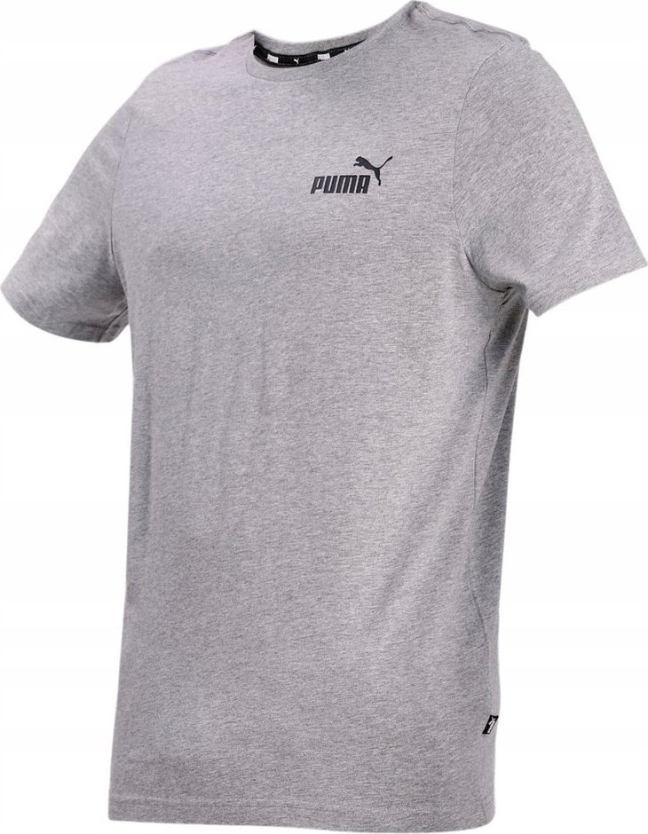 Puma Koszulka męska Puma ESS Small Logo Tee szara 586668 03 XL