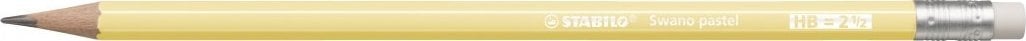 Stabilo Ołówek Stabilo Swano Pastel HB żółty