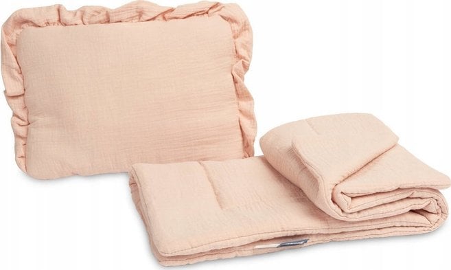 Sensillo KOMPLET DO WÓZKA MUŚLINOWY - LUKROWY