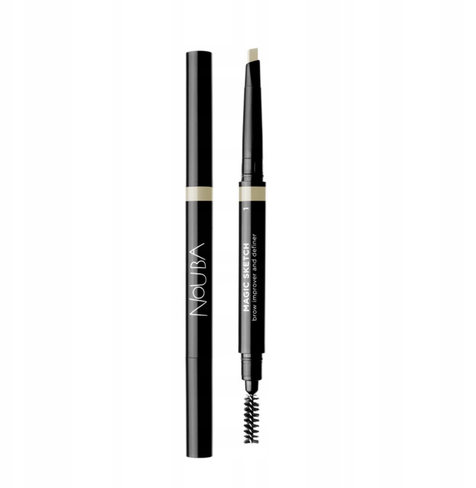 Nouba, Magic Sketch , Detailed, Eyebrow Cream Pencil, 01, Brown Vanilla, 0.2 g For Women