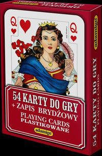 Adamigo Karty do gry 54 elementy (197416)