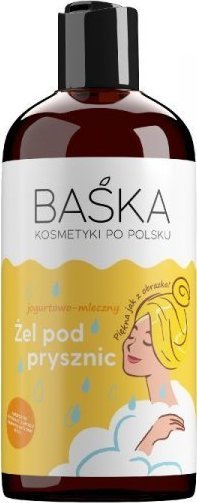 Solverx BAŚKA Kosmetyki Po Polsku Jogurtowo Mleczny Żel pod prysznic 500ml