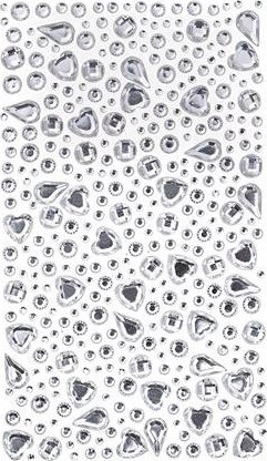 DP Craft Kryształki samoprzylepne DPCRAFT 250 szt. Crystal