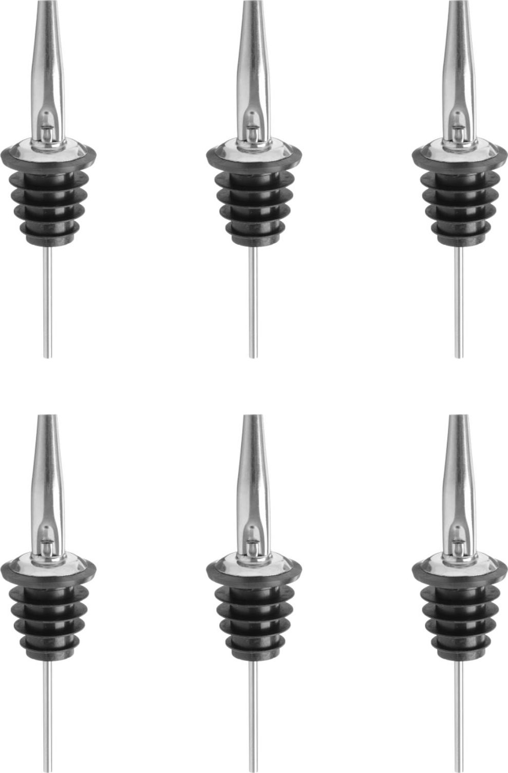 Hendi Nalewak dozownik do alkoholu - wolny przepływ ZESTAW 6szt. Nalewak dozownik do alkoholu - wolny przepływ ZESTAW 6szt.