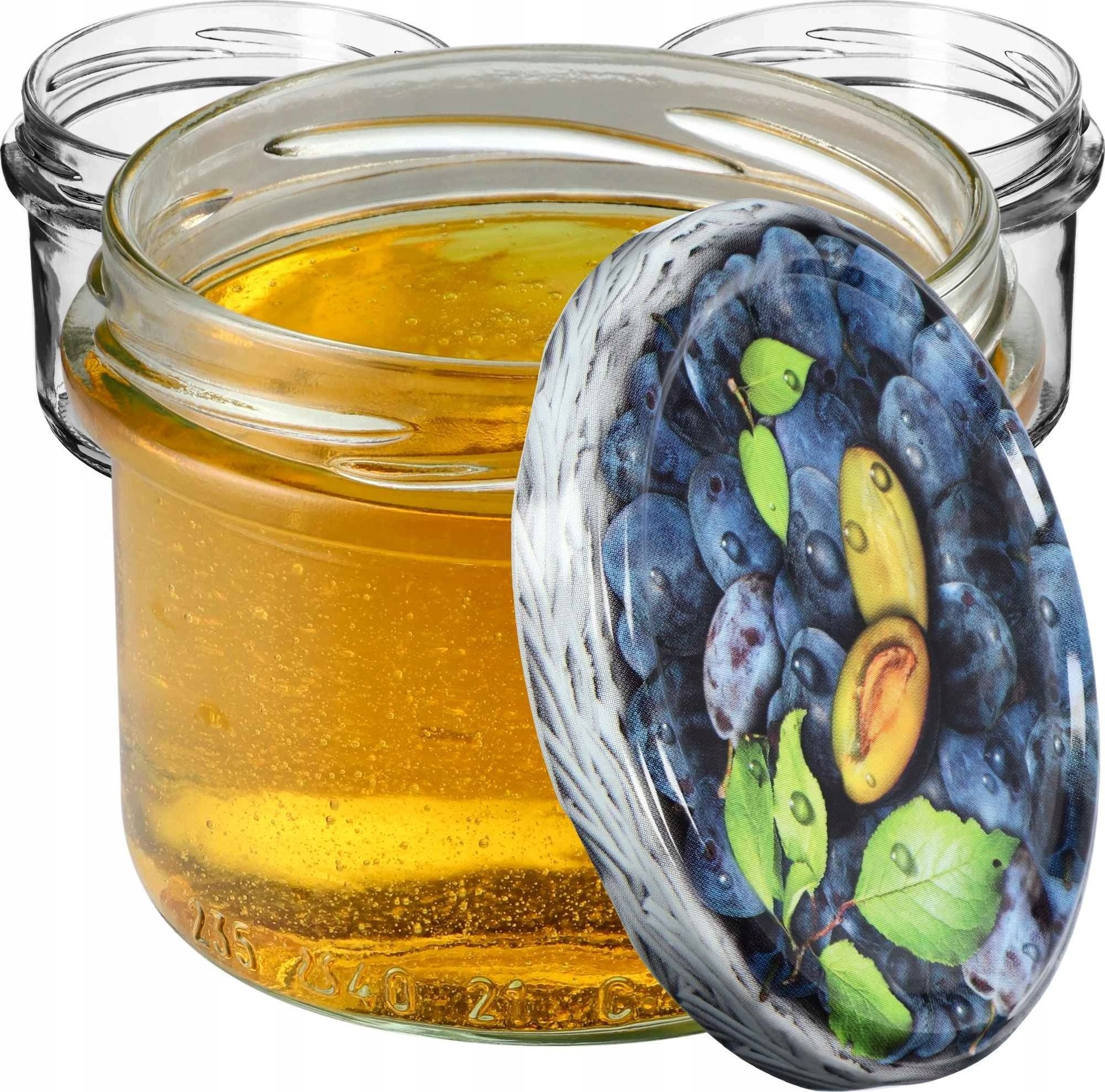 Kadax 10x Słoiki 235ml + Wieczko fi82 Na Dżem Pasztet