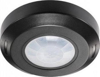 V-TAC Czujnik Ruchu 360st Sufitowy fi76 Czarny V-TAC VT-8091