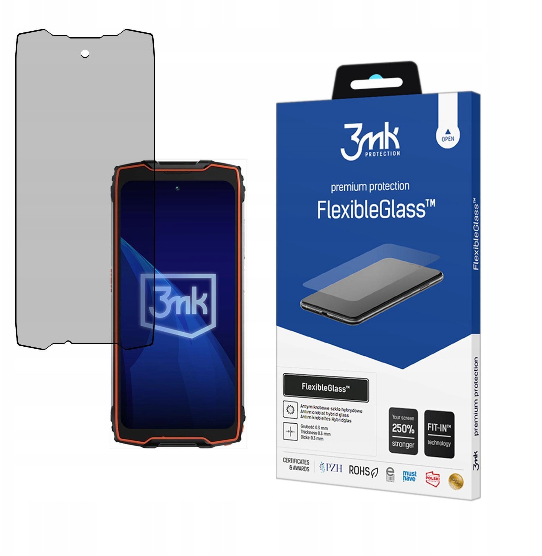 Blackview BV9300 Pro - 3mk FlexibleGlass