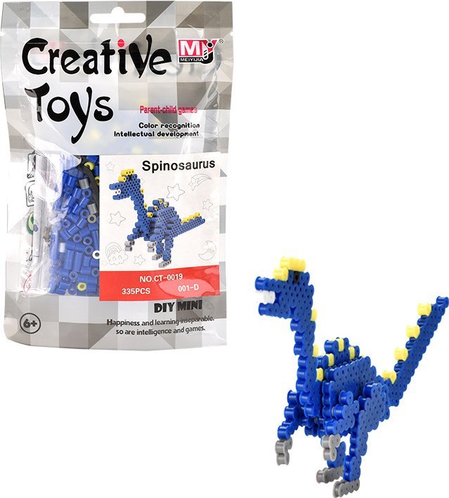 KORALIKI DO PRASOWANIA IRON BEADS DINOZAUR DINO