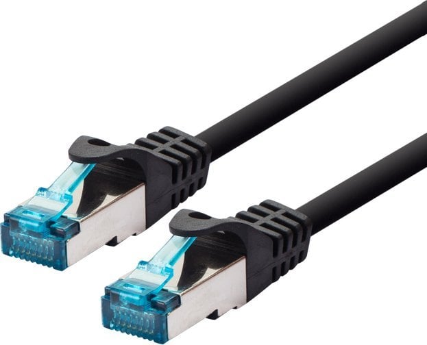 LOGON LOGON TCR55SS015BL kabel sieciowy Czarny 1,5 m Cat5e SF/UTP (S-FTP)
