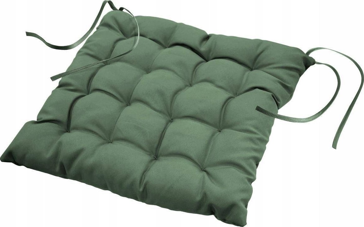 Douceur d`Interieur Poduszka na krzesło pikowana z wiązaniem ESSENTIEL, 40 x 40 cm