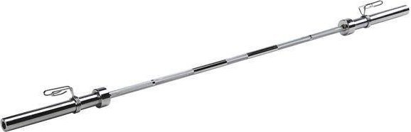 UnderFit Gryf olimpijski prosty + zaciski UNDERFIT 150 cm