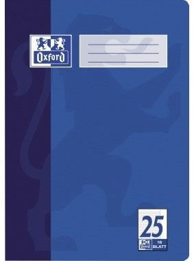 Oxford 100050311 notatnik A4 16 ark. Niebieski