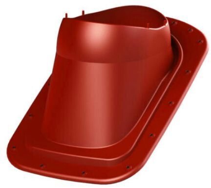 VILPE Przejście dachowe CLASSIC VINO czerwony one size