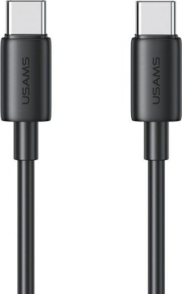 Kabel USB Usams USB-C - USB-C 1 m Czarny (USA1113)
