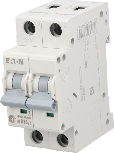 Eaton Wyłącznik nadprądowy 2P B 16A 6kA AC xPole Home HN-B16/2 194861