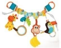 Balibazoo Zawieszka do wózka kolorowa dżungla