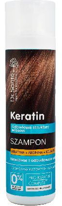 Dr. Sante Keratin Hair Szampon odbudowujący do włosów łamliwych i matowych 250 ml