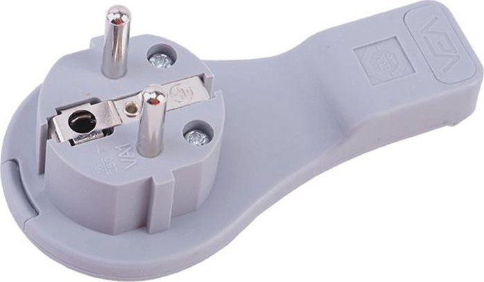 Rum-Lux WTYCZKA KĄTOWA ROZBIERALNA BARDZO PŁASKA SZARA 16A