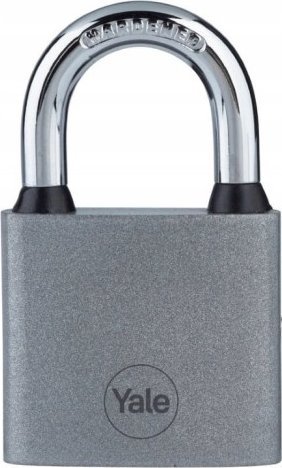 LOB Kłódka żeliwna zatrzaskowa solidna z kluczem 62mm