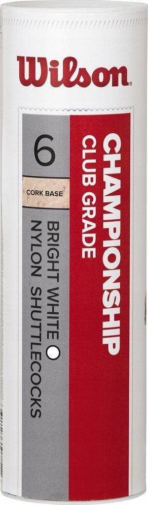 Wilson LOTKA BADMINTON NYLON WILSON CHAMPIONSHIP TUBA 6SZT BIAŁA 79