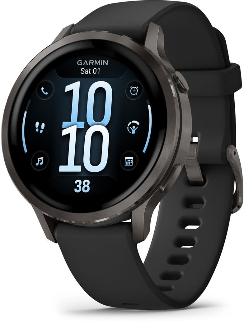 Zegarek sportowy Garmin Venu 4 - 41 mm Czarny (010-03013-02)
