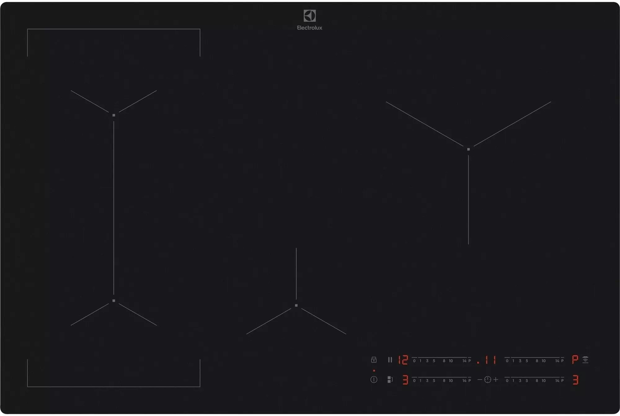Płyta grzewcza Electrolux Bridge 600 SaphirMatt SE EIV83443CT