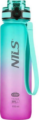 Nils Extreme NCD04 BUTELKA ZIELONO-RÓŻOWA TRITANOWA NILS CAMP
