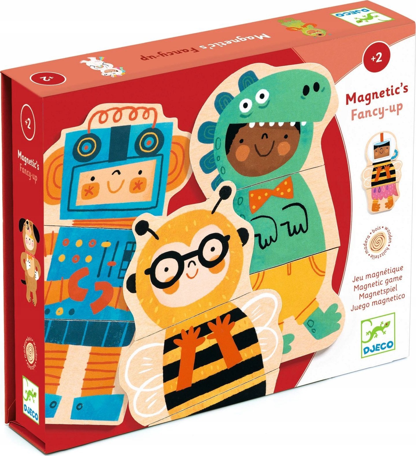 Djeco Djeco Magnetinis žaidimas - Apsirenkime (24 vnt.)