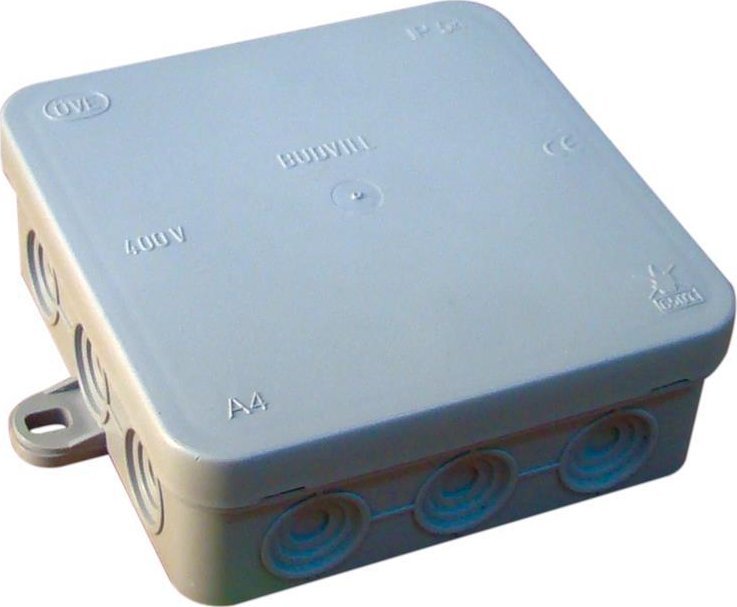 Tracon Electric Puszka natynkowa elastyczna A4 100x100x40 IP54