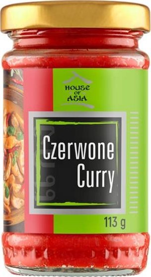 House of Asia Pasta curry czerwona 113g - House of Asia