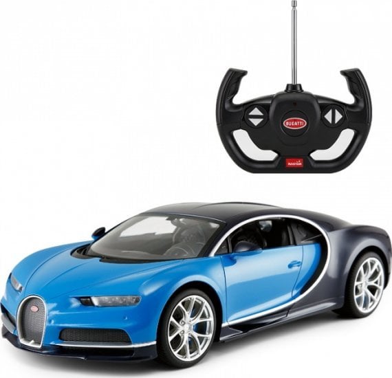 Rastar R/C auto Bugatti Veyron Chiron (1:14) blue