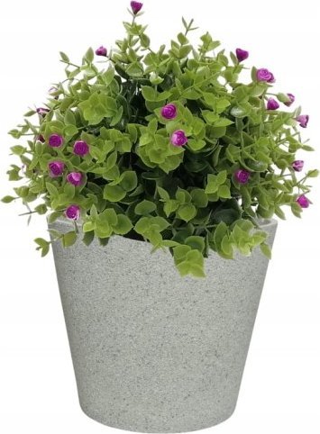 Kaemingk Osłonka okrągła stożkowa 26,3x30 cm beżowa