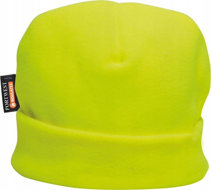 Portwest Czapka Polarowa Ocieplana Insulatexem Żółta Ostrzegawcza Ciepła Wodoodporna Portwest Ha10Yer 5036108174409