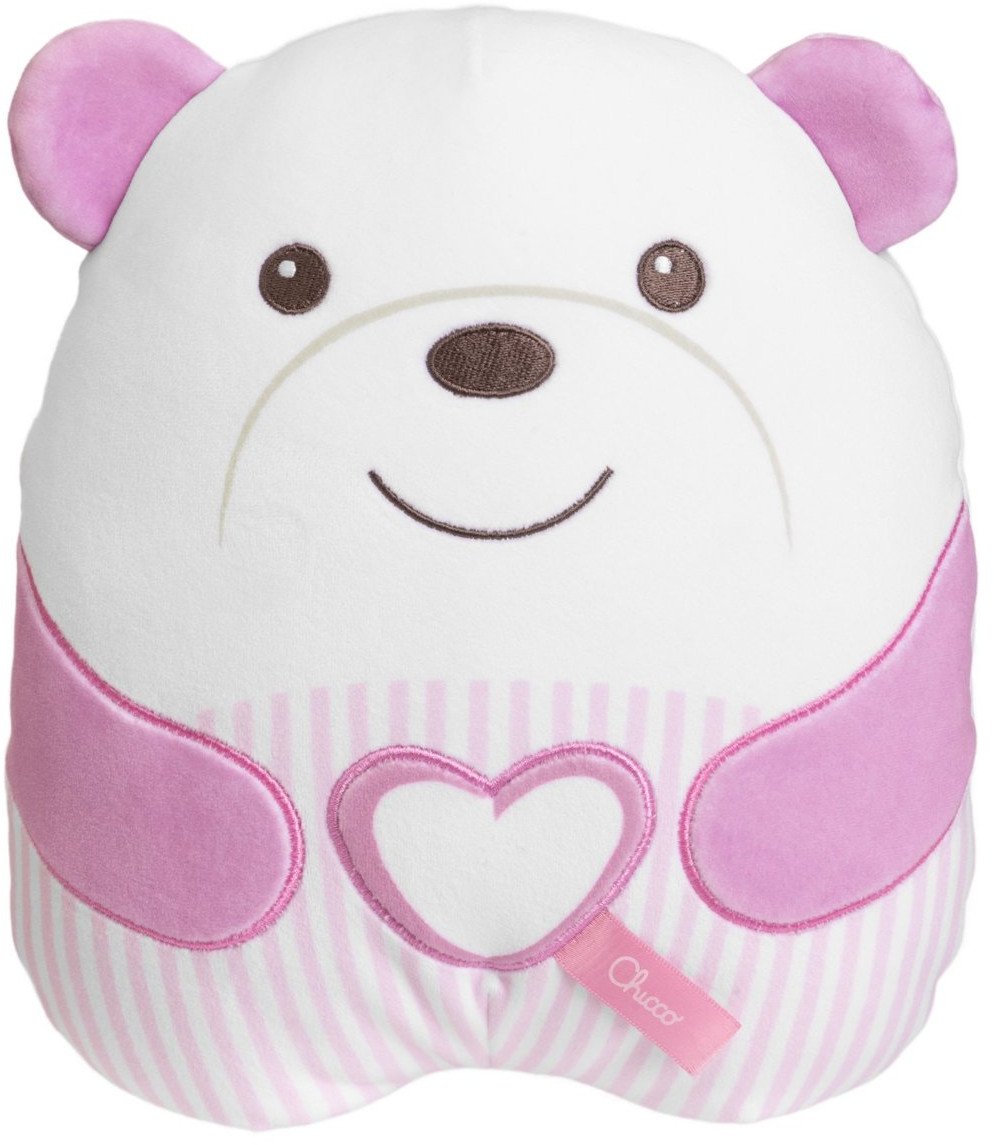 Pluszowy miś przytulanka z muzyką i podświetleniem różowy Chicco