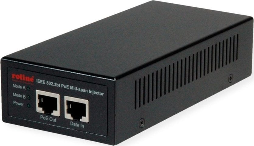 Roline ROLINE Gigabit PoE++ Mid-Span injector (IEEE 802.3bt), 90W