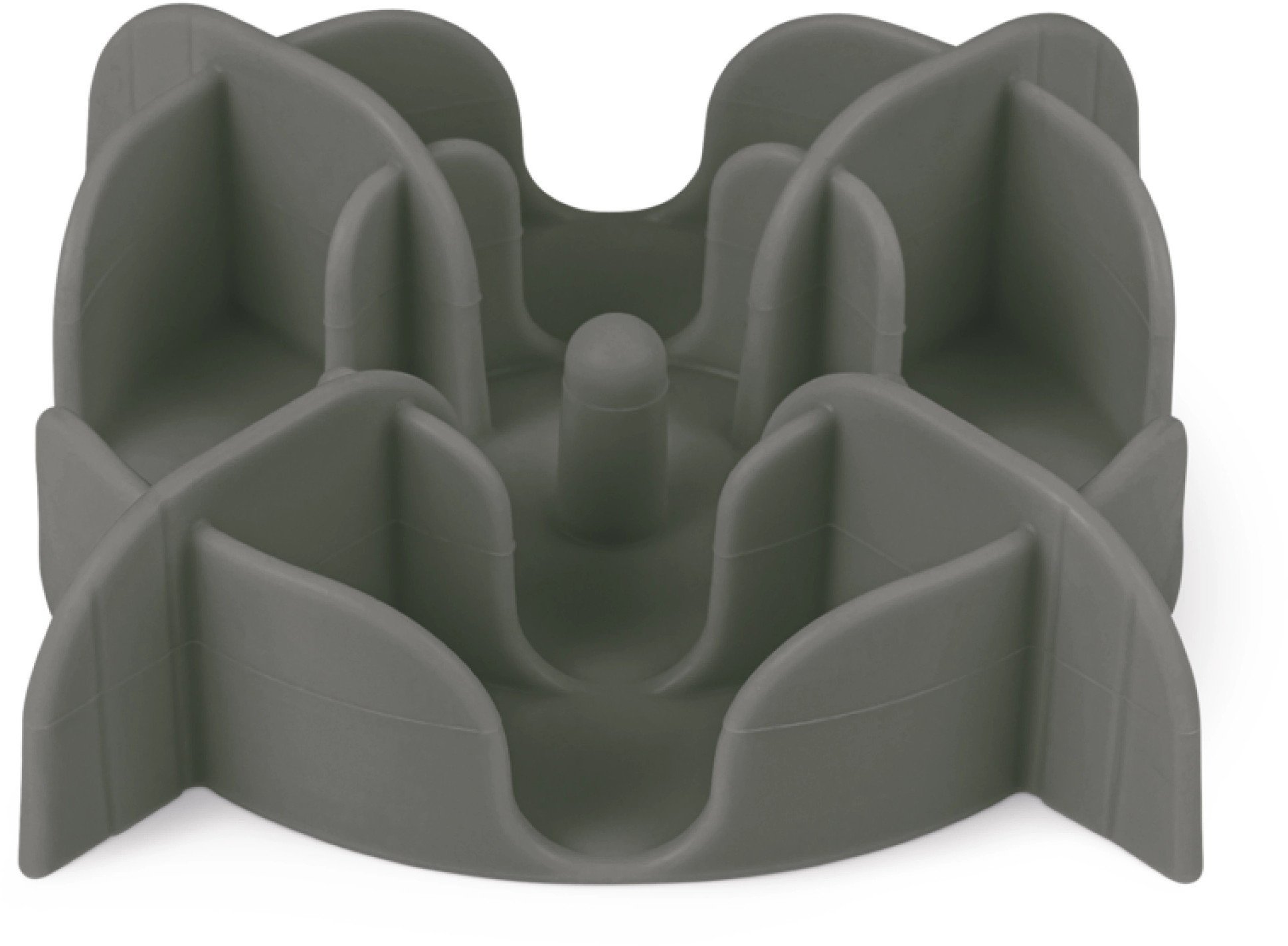 ZOLUX Wkład spowalniający jedzenie do miski psa, kota S szary 13,5x13,5cm