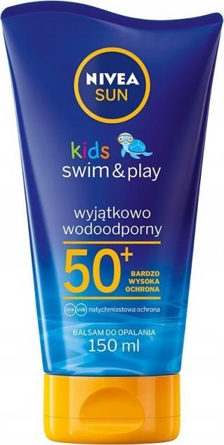 Nivea _Sun Kids Swim & Play SPF50+ balsam do opalania dla dzieci 150ml
