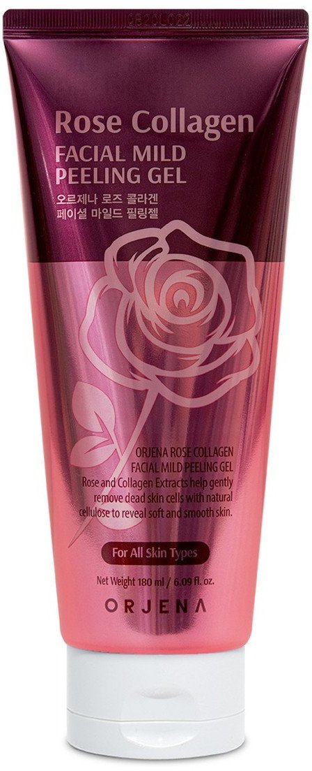 Orjena Rose Collagen Żel peelingujący do twarzy 180ml