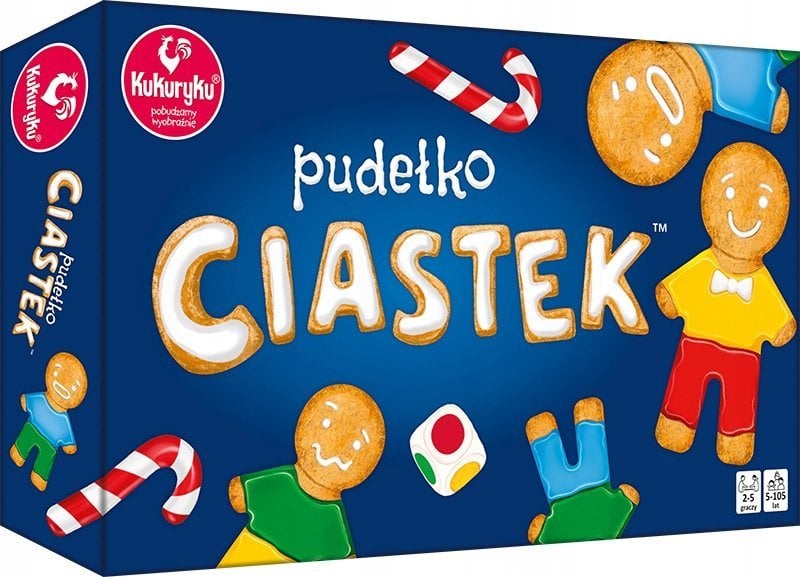 Kukuryku Gra Pudełko ciastek 64824
