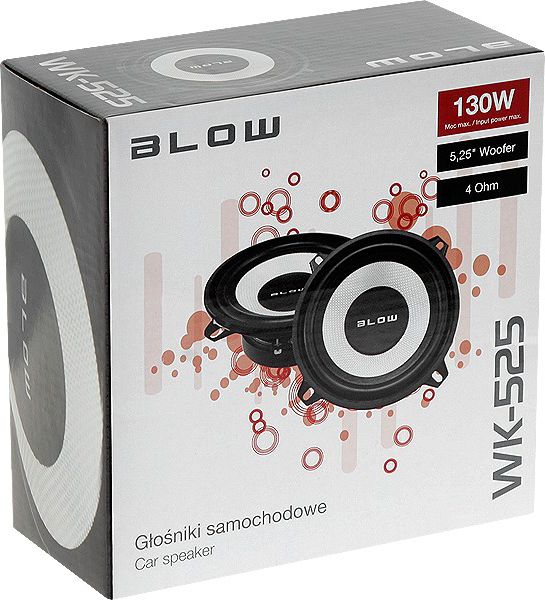 Głośnik samochodowy Blow WK525 4 OHM 1 szt (0895#)