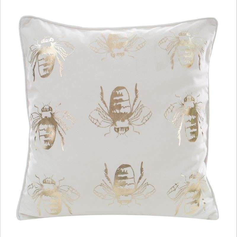 Eurofirany Poszewka Eurofirany Velvet BLINK15 Biel 45x45