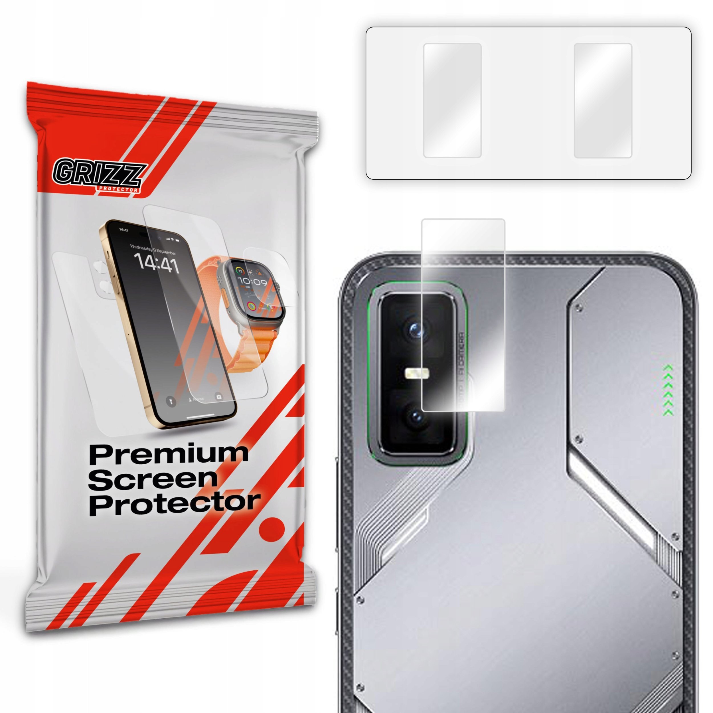 Szkło na aparat GrizzGlass HybridGlass Camera do Infinix GT 30 Pro